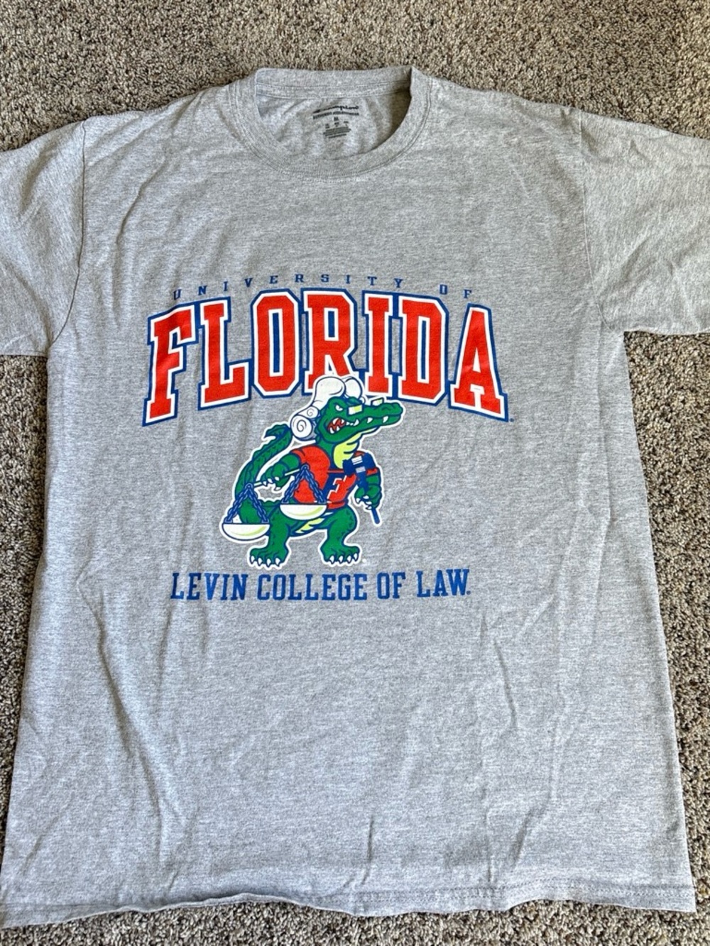 Champion Gray Florida Levin College of Law Gators Graphic Tee